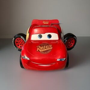 Disney Pixar Cars Lightning McQueen CD Player Boombox Radio 2009 CD Showing Err